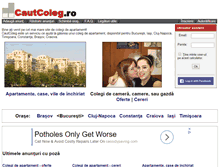 Tablet Screenshot of cautcoleg.ro